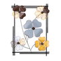 Wallity Accesorio Decorativo de Pared de Metal Hecho a Mano 50x70x4 cm